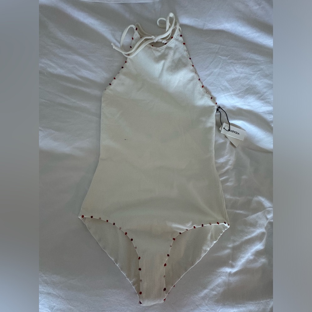 Marysia Halter Maillot Swimsuit